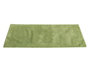 Handgetufteter Teppich Emma, grün, 70 x 140 cm