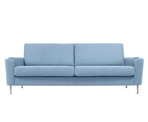 Dreisitzer-Sofa Serena, hellblau, B 225 cm