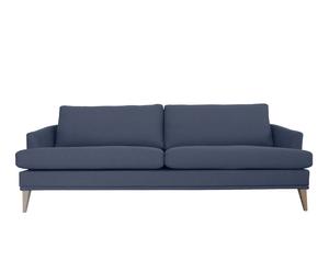 Dreisitzer-Sofa Maggie, dunkelblau, B 217 cm