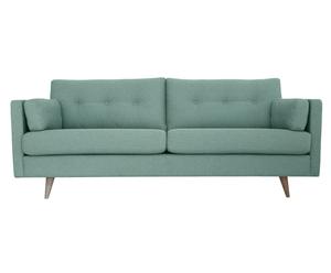 Dreisitzer-Sofa Verena, minzgrün, B 202 cm