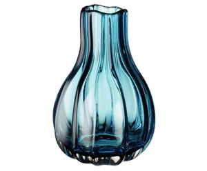 Kristallglas-Vase Signature Colours, türkis, H 18 cm