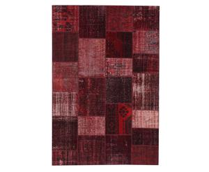 handgefertigter Patchwork-Teppich Leila, 304 x 204 cm