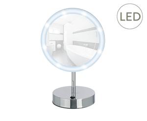 LED-Kosmetikspiegel Allume, kippbar, u00d8 17 cm