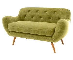 Zweisitzer-Sofa Zefir, grün