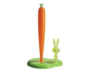 Küchenrollenhalter Bunny & Carrot, orange/grün, H 34 cm
