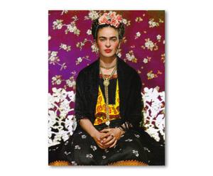 Digitaler Leinwanddruck Frida Kahlo Seated, 40 x 50 cm