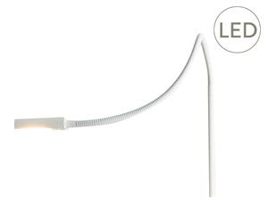 LED-Leseleuchte Jerry, weiß, H 110 bis 150 cm