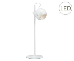 LED-Tischleuchte Klot, weiß, H 48 cm