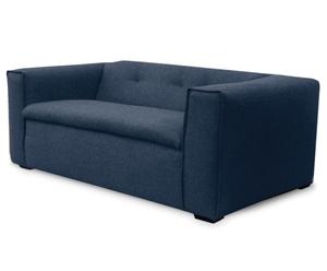 Zweisitzer-Sofa Lola, dunkelblau, B 178 cm