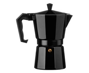 Espressokocher Stan, schwarz, für 6 Tassen