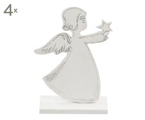 Deko-Engel Angel, 4 Stück, H 17 cm