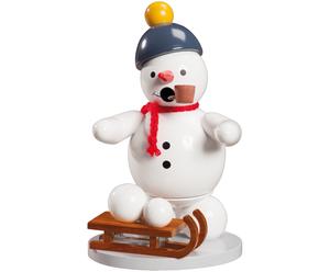 Räucherfigur Schneemann, H 14 cm