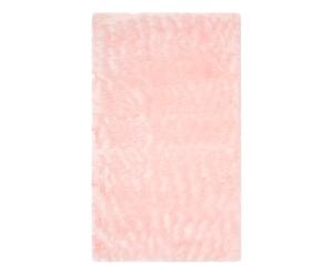 Handgetufteter Teppich Lena, pink, 91 x 152 cm