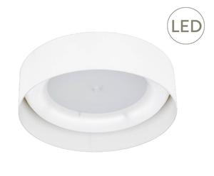 LED-Deckenleuchte Raphael, Ø 52 cm, weiß