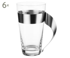 Latte-Macchiato-Gläser New Wave, 6 Stück, 15 cm