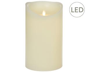 LED-Kerze Ivy Beige, beige, H 20 cm