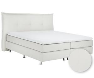 Premiumboxspringbett Faro, H 2 & 3, weiß, 160 x 200 cm