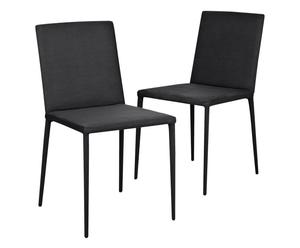 Stühle Ikaalinen Funky, 2 Stück, schwarz, B 45 cm