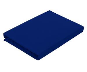 Spannbettlaken Easy Stretch, kobalt, 140-160 x 200 cm, H 30 cm