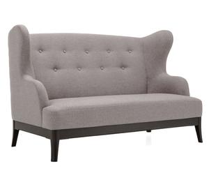 Zweisitzer-Sofa Viola, grau-weiß meliert, B 158 cm