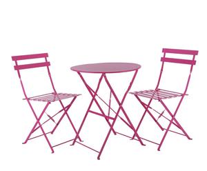 Sitzgruppe Bumby, 3-tlg., pink