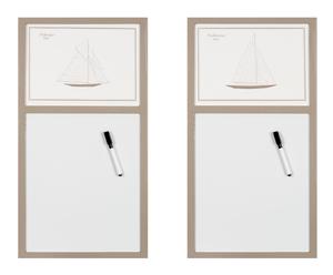 Magnettafel  Amalia, 2-tlg.,  H 60 cm