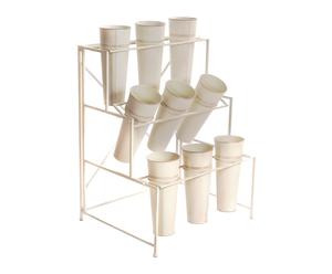 Blumenregal Nils, Creme, H 96 cm