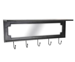 Wandgarderobe Quinn, schwarz, B 65 cm