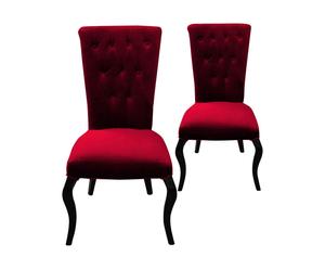 Stühle Felice, 2 Stück, rot