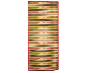 Handgefertigter Schilf-Teppich Battambang, 200 x 180 cm