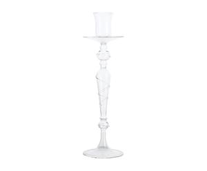 Kerzenhalter Glass, H 33 cm