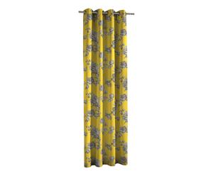 Vorhang Loire, gelb/grau, 135 x 270 cm
