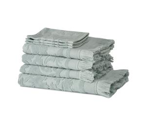 Handtuch-Set Elegance, 7-tlg., grün