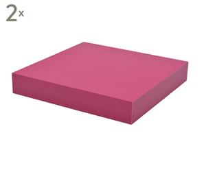 Regale Millie, 2 Stück, pink, B 24 cm