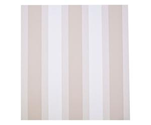 Set de 4 rollos de papel pintado Santiago – blanco, natural y beige