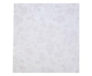Set de 4 rollos de papel pintado Santiago – blanco, plata y beige