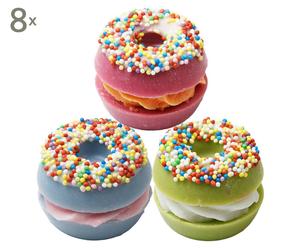 Set de 24 donuts de baño Mix Party – frutos rojos