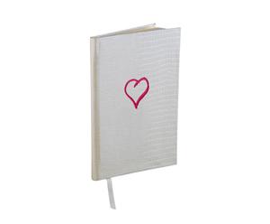 Cuaderno corazón – rosa
