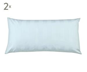 Set de 2 fundas de almohada, azul claro – 40x80