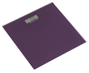 Báscula electrónica de baño Bruno - violeta