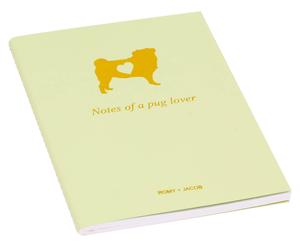 Cuaderno de papel reciclado Pug