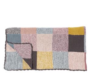 Manta estilo patchwork – Multicolor