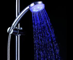 Mango de ducha LED Ra – azul