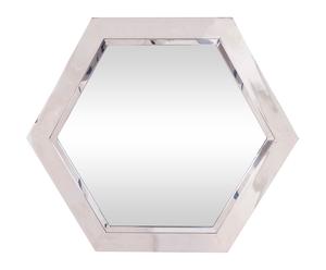 Espejo de metal Hexagon
