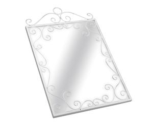 Espejo de hierro – blanco