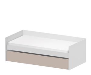 Estructura de cama nido Qua – blanco y topo