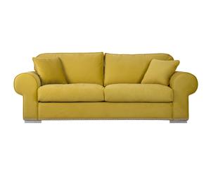 Sofá de 3 plazas - amarillo