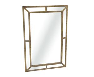 Espejo con marco de DM - dorado