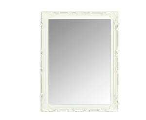 Espejo de pared, blanco - 33,9x43,9 cm