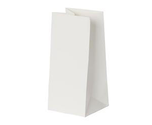 Portavelas de papel ignífugo Luo – blanco